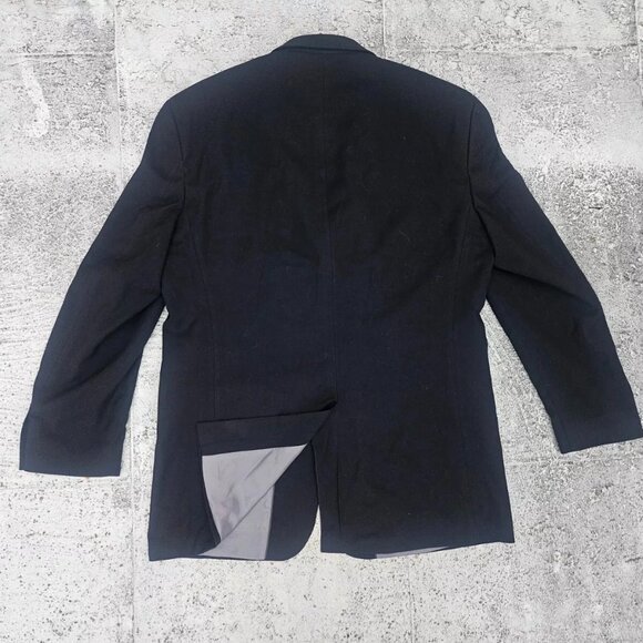 Croft & Barrow Men Blazer Black Classic Fit Sport Coat 2 Button Jacket Size 42L - Picture 5 of 8